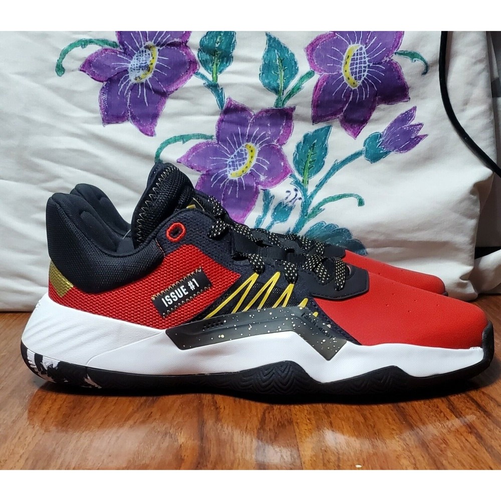Adidas D.O.N. Issue #1 GCA Basketball Shoes  Mens Red Bounce NWT EF9966 Size 10
